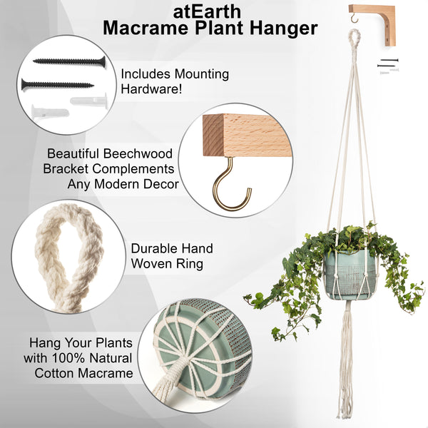 Macrame Plant Hanging Kit